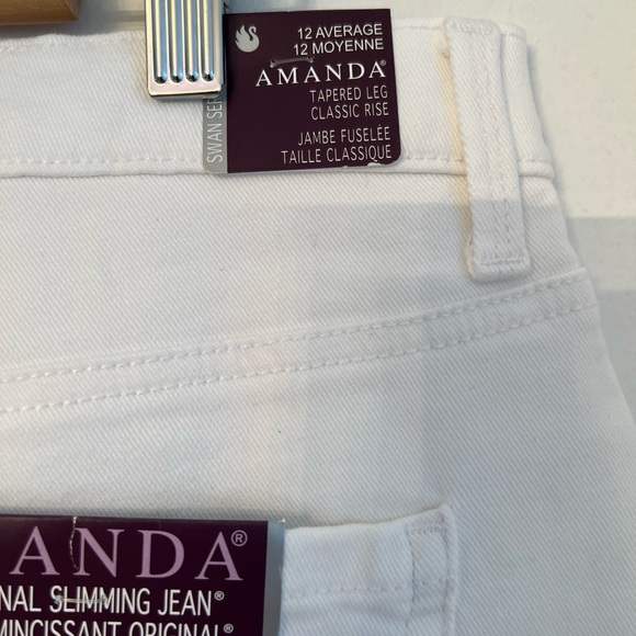 Gloria Vanderbilt Slimming White Jeans 🦋 - Picture 2 of 6